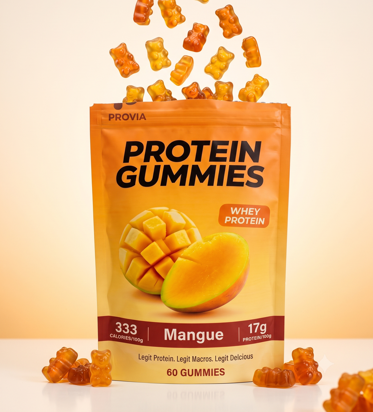 Gummies protéinés PROVIA